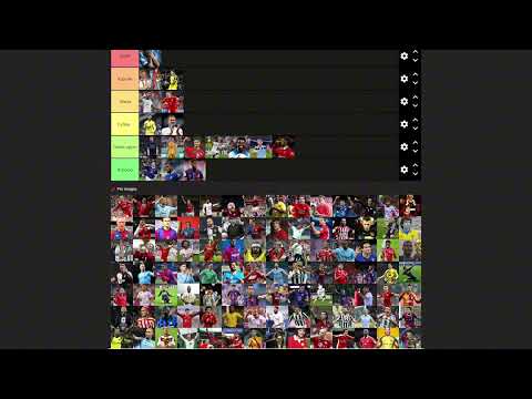 Видео: Распределяю футбольных Легенд по рейтингу!\Часть 1