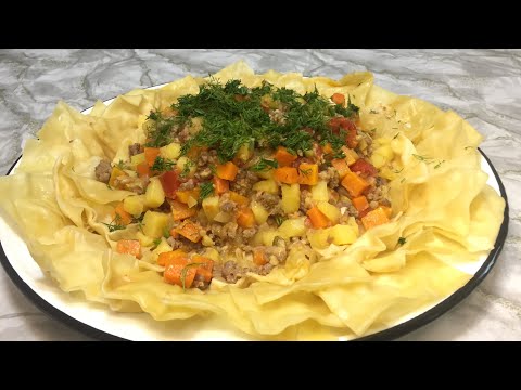 Видео: ЖАППАСАЙ. Казахское изумительное блюдо. ҚАЗАҚША РЕЦЕПТ. Қазақтың керемет тағамы.