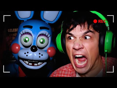 Видео: ЗАЙЧИК ОДНОЯЙЧИК СВЕЛ МЕНЯ С УМА!😱 2-Я НОЧЬ В ФНАФ!🌙
