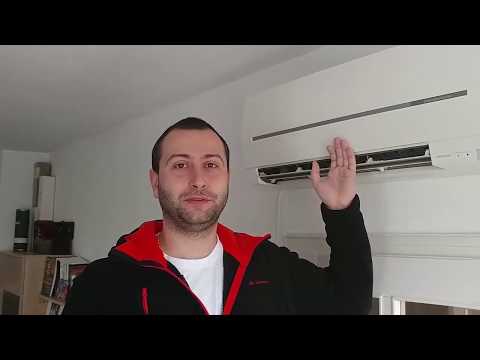 Видео: Почистване на филтъра на климатик (вътрешно тяло)