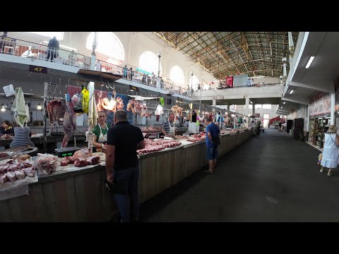 Видео: Кисловодск. Прогулка по городу. Центральный рынок, Комсомольский парк и Старое озеро. 4K 30fps.