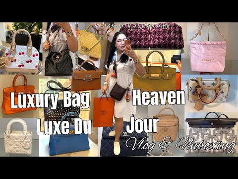 Видео: Роскошная сумка Heaven Birthday Edition 🥳 | Распаковка мини-сумки Hermès Kelly + Видеоблог о шопи...
