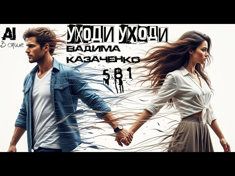 Видео: Ai-Author Play Music - Уходи уходи. В стиле Вадима Казаченко. 5 в 1.