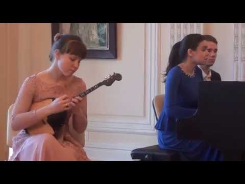 Видео: Б.П.Кравченко Концерт для домры, Domiano duo