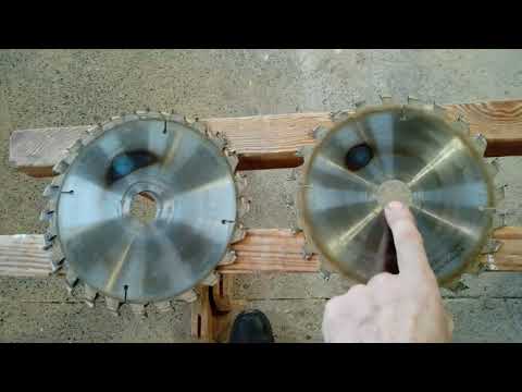 Видео: Перегрев дисковой пилы