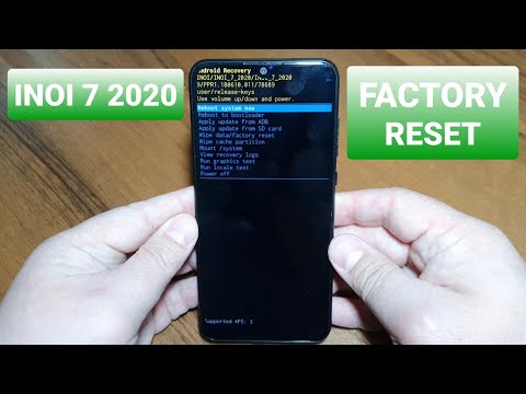 Видео: INOI 7 2020 factory reset / сброс до заводских настроек