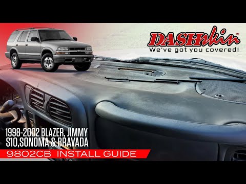 Видео: ИНСТРУКЦИЯ: Установка накладки на приборную панель DashSkin для Blazer/S10/Jimmy/Sonoma/Bravada 9...