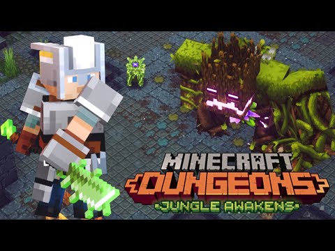 Видео: ЧУДОВИЩЕ ДЖУНГЛЕЙ - Minecraft Dungeons Jungle Awakens DLC