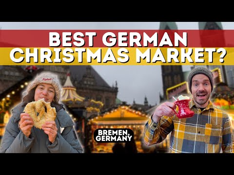 Видео: Бремен, Германия, рождественская ярмарка | Бременская рождественская ярмарка | Бремен, Германия, Vog