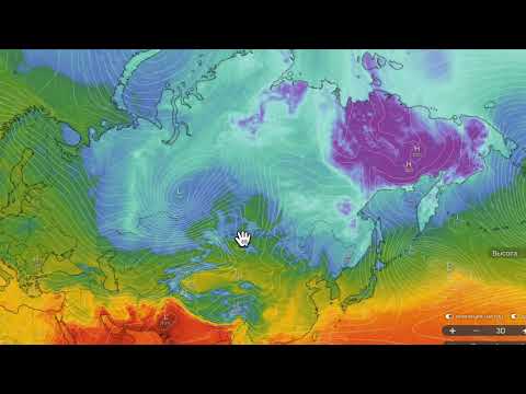 Видео: Ветер с Балтики несет потепление в Евразии! Непогода: Филиппины, Казахстан, Сибирь, Куба, США, Канад