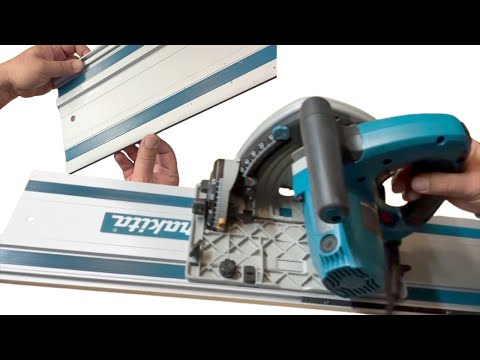 Видео: Обрезка гусеничной пилы Makita с помощью противоскольного щитка