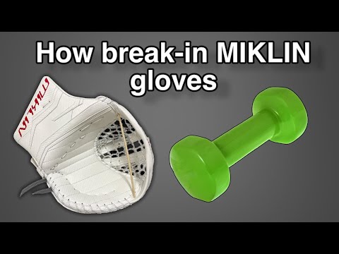 Видео: Как размять новую ловушку MIKLIN™/ How break-in MIKLIN™ gloves (with eng.subtitles).