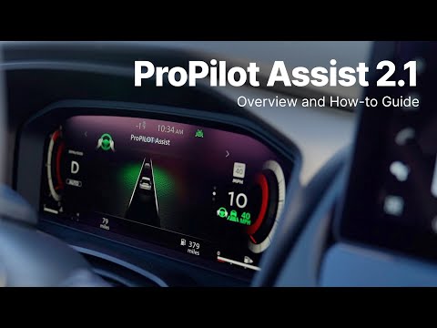 Видео: Nissan ProPilot Assist 2.1 | Обзор и инструкции