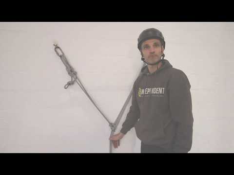 Видео: Уравновешивающие болтовые анкеры с использованием девяток и альпийских бабочек, уровень 1