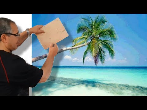 Видео: Три лучшие идеи, которые помогут вам нарисовать пляжные деревья