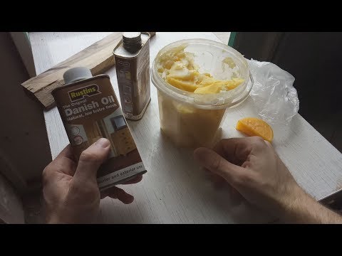 Видео: Масло для дерева Danish oil и Льняное масло