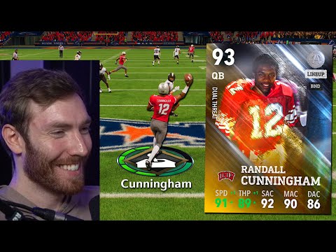 Видео: CUT ВЕРНУЛСЯ! Использует 92-й общий рейтинг Рэндалла Каннингема!