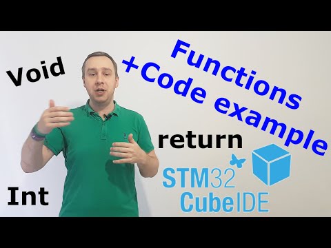 Видео: Функции, что это? Обязательно нужно знать! Stm32 CubeIDE.