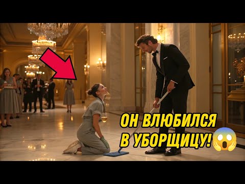Видео: Она мыла пол на роскошной вечеринке… и миллиардер принял её за VIP-гостю! 💔✨