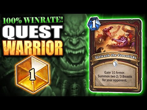 Видео: 100% WR до Легенды 1-го ранга с Quest Warrior!