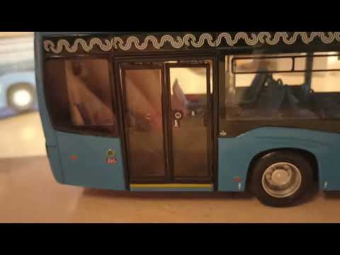 Видео: Фирменная модель автобуса мосгортранс нефаз 5299-40-52.