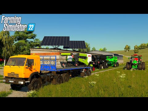 Видео: FS22. КУПИЛИ БАЗУ, НОВЫЕ ПОЛЯ. РАЗВИВАЕМ ДЕРЕВНЮ С ДРУЗЬЯМИ. КАРТА ОДЕЩИНА #8