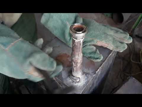 Видео: Тепловые сети! Шабашка. Сварка нержавейи ( тонкая),- сварка с выпендросами!