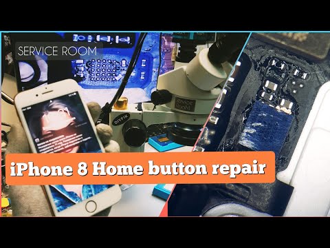 Видео: iPhone 8 не работает кнопка Home.  Ремонт подписчику . iPhone 8 Home button repair.