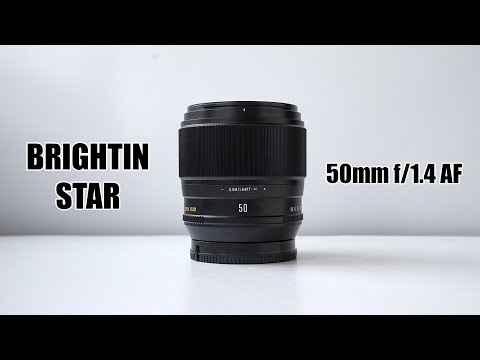 Видео: Brightin Star 50mm f/1.4 AF Лучше, чем Viltrox