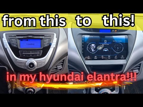 Видео: Установка сенсорной стереосистемы в мой Hyundai Elantra 2012–2015 годов выпуска