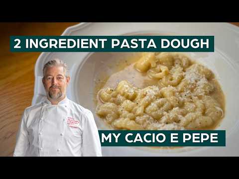 Видео: Домашняя паста менее чем за 5 минут - Cacio e Pepe