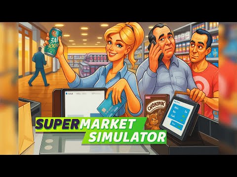 Видео: Supermarket Simulator: первый день работы магазина