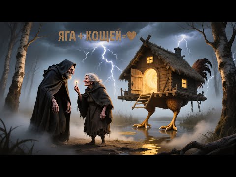 Видео: Яга и Кощей (AI Music) | Авторская песня
