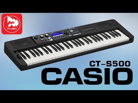 Видео: CASIO CT-S500 - домашний синтезатор. Новинка 2022 года!