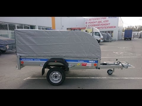 Видео: Нужен ли прицепу тент со скосом? Расход топлива с прицепом.