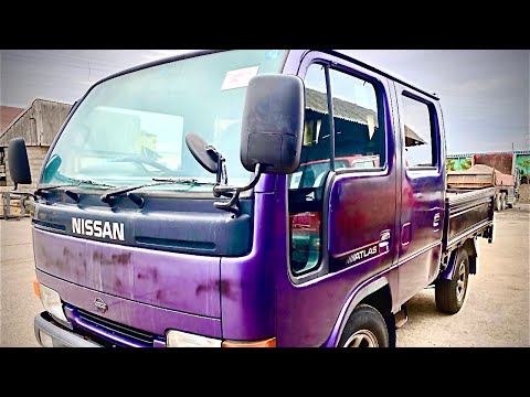 Видео: Тесты двигателя, замеры компрессии, обзор TD27 NISSAN ATLAS P8F23-035217