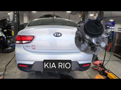 Видео: замена подшипника задней ступицы .... киа рио - kia rio