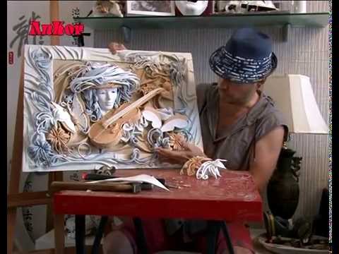 Видео: Андрей Коробейников КАРТИНЫ ИЗ КОЖИ  http://www.art-ankor.ru