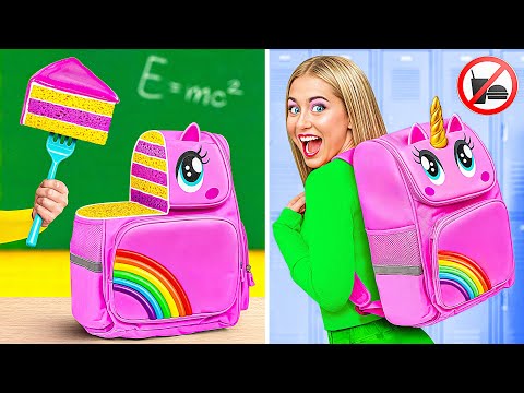 Видео: Как Пронести Сладости в Класс | Сумасшедший Челлендж от Mega DO Challenge