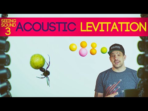 Видео: Как поднять предметы в воздух с помощью звука (Видеть звук, часть 3)