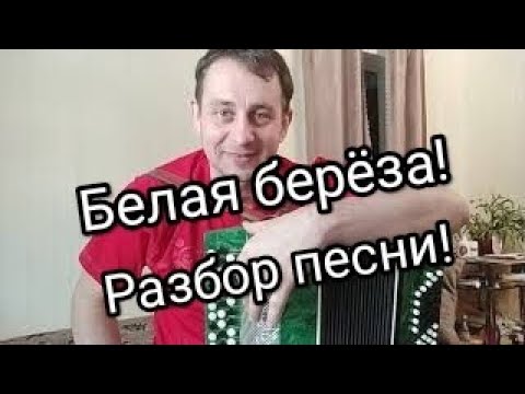 Видео: 🔥Белая берёза!Разбор песни!🔥