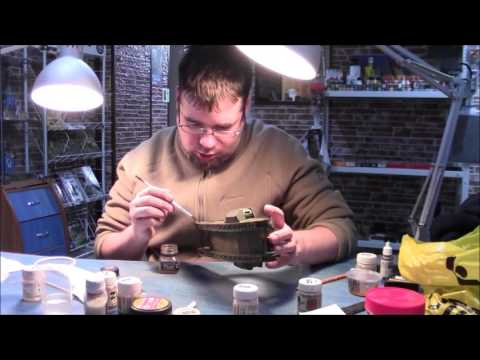 Видео: Мастер-класс по тонировке БТТ пигментами. Пыль и грязь.