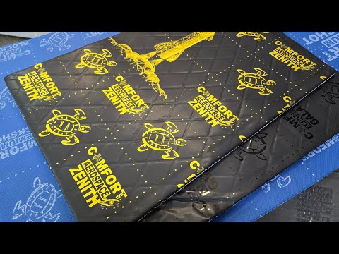 Видео: Линейка шумоизоляции AeroSpace Комфортмат