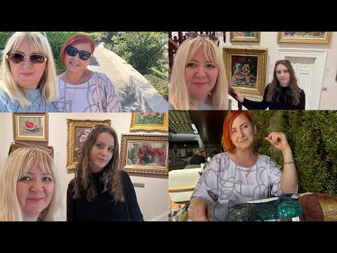 Видео: Встреча с Леной готовимся к проекту Бокси/Прогулка в Галерею и в ТЦ  с дочей#вязание #прогулка 