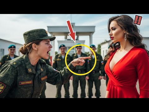 Видео: Офицерша назвала тетю солдата дешевкой. Генерал прибежал босой за 10 секунд.