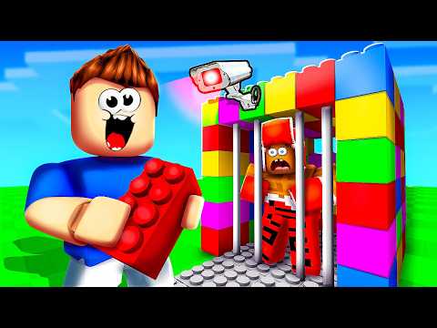 Видео: Я Построил КРЕПКУЮ ЛЕГО Тюрьму в Роблокс! Симулятор LEGO Roblox