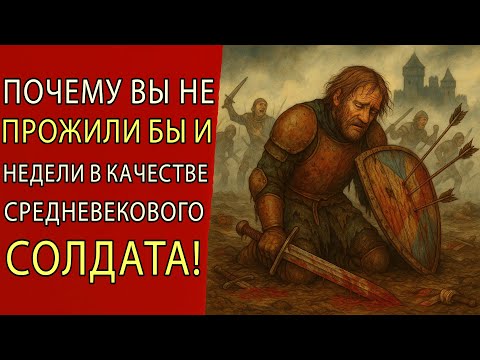 Видео: Почему вы не протянете и недели в роли средневекового солдата!