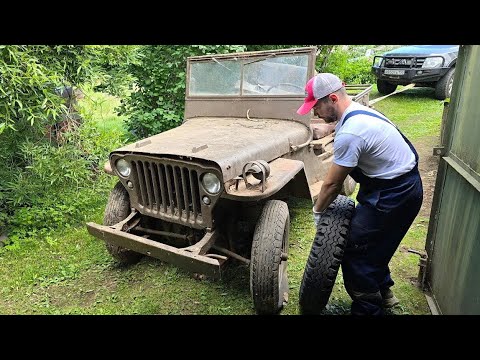 Видео: Нашли в старом гараже JEEP Willys 1942 года!