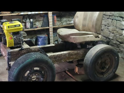 Видео: Саморобний трактор малюк