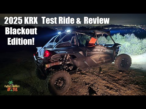 Видео: KRX 4 Blackout Edition 2025 года. Тест-драйв и обзор